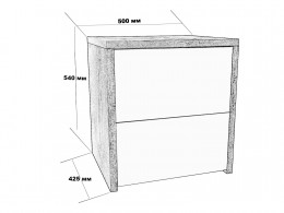 Спальный гарнитур Милана  Аризона 4
