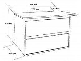 Спальный гарнитур Милана  Аризона 4