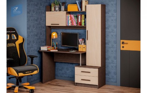 Уголок школьника Паскаль СТ-1 (Уголок школьника Паскаль СТ-1 Ясень шимо светлый)