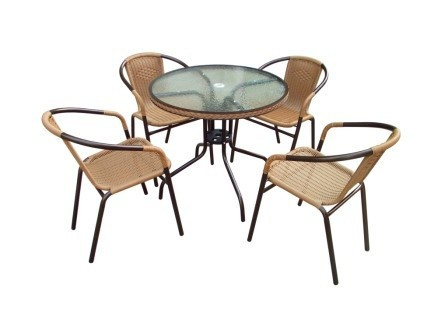 Комплект плетеной мебели  TLH-037/087-80