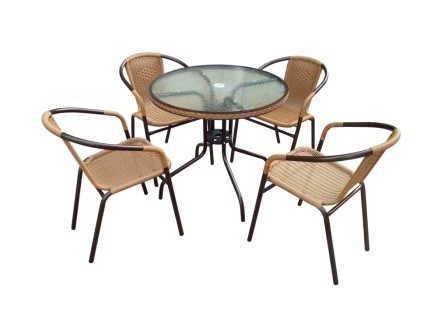 Комплект плетеной мебели  TLH-037/087-80