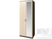 ШК-20 Шкаф 2х-створ комбинир Ронда 80 см