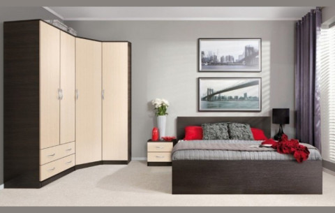 Модульная спальня Кэт-7 (композиция 4)