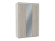 Шкаф распашной с зеркалом Прато Ш3 с зеркалом Шкаф распашной с зеркалом Прато Ш3 с зеркалом