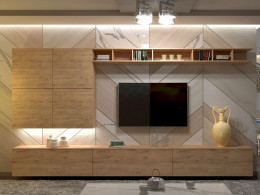 Навесной шкаф БОНмебель  Сан Марино 60х60