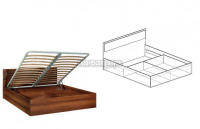 Кровать Линда ширина 1.7 м