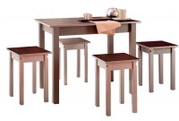 Обеденная группа для столовой и гостиной Топаз + 4 Каппа