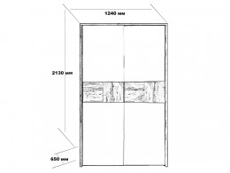 Шкаф-купе Милана - 2701
