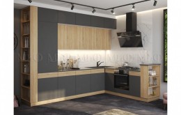 Кухня МДФ Техно-5 3,2х2,24