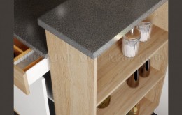 Кухня МДФ Техно-5 3,2х2,24