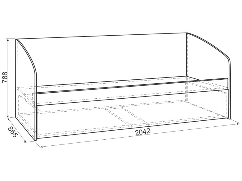 Комплект детской мебели МебельСон Форсаж Комплект детской мебели МебельСон Форсаж