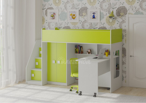 Кровать чердак Легенда  43.1.4