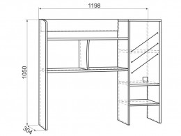 Комплект детской мебели МебельСон Энерджи