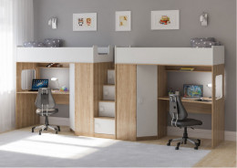 Двухъярусная кровать Легенда BB604-604