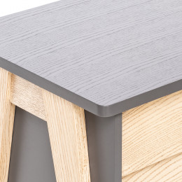 Тумбочка Leset "Сканди" 3 ящ.