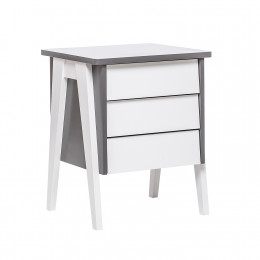 Тумбочка Leset "Сканди" 3 ящ.