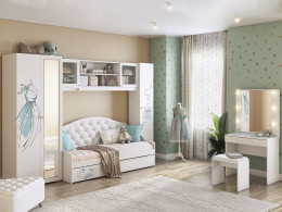 Туалетный столик МебельСон Гламур