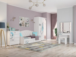 Туалетный столик МебельСон Гламур