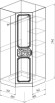 Шкаф угловой** (Правый) Тиффани 88 см Шкаф угловой** (Правый) Тиффани 88 см