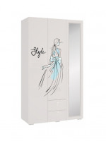 Шкаф детский МебельСон Гламур
