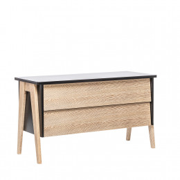 Комод Leset "Сканди" 2 ящ.