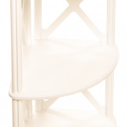 Этажерка-стеллаж Leset "Джульетта-3" угловая