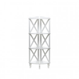 Этажерка-стеллаж Leset "Джульетта-3" угловая