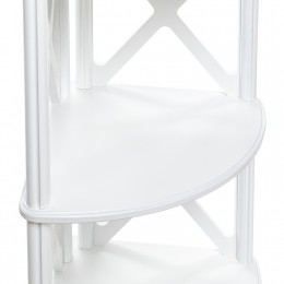 Этажерка-стеллаж Leset "Джульетта-3" угловая