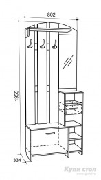 Прихожая МебельСон Мила