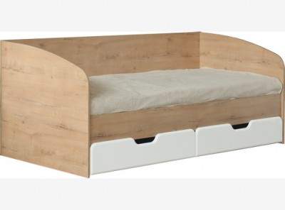 Модуль № 14  Кровать с ящиками Скай 86 см