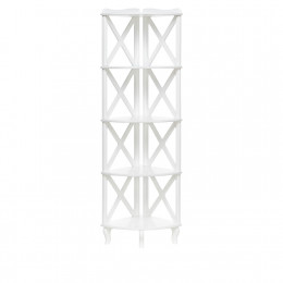 Этажерка-стеллаж Leset "Джульетта-4" угловая