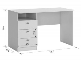 Комплект детской мебели МебельСон Гламур