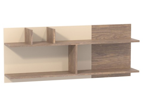 Настенная полка   навесная 2 Вайс