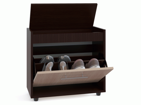 Тумба для обуви в прихожую узкая Сокол ТП-6