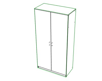 Шкаф распашной Ярофф