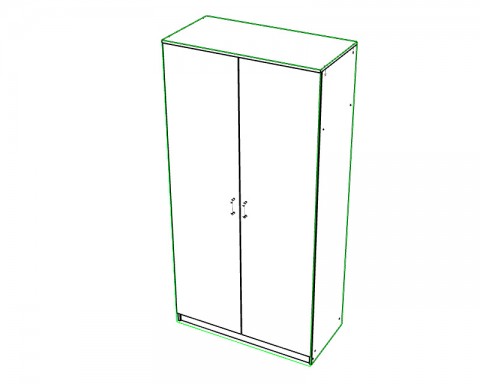 Шкаф распашной Ярофф