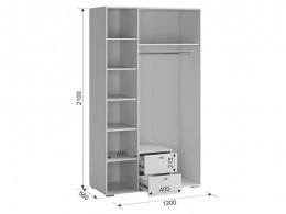 Комплект детской мебели МебельСон Гламур