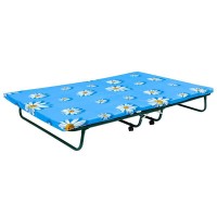 Стальная раскладушка на ламелях  Валенсия 120 ЛЛКР-06