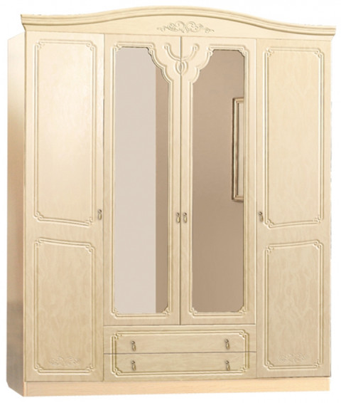 Шкаф 4-х створчатый Лира 180 см