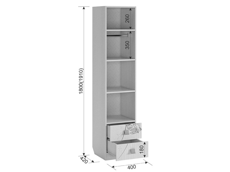 Комплект детской мебели МебельСон Фэнтези Комплект детской мебели МебельСон Фэнтези