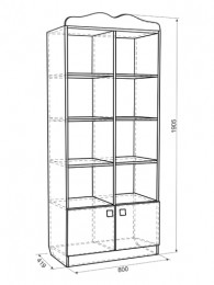 Комплект детской мебели МебельСон Фэнтези
