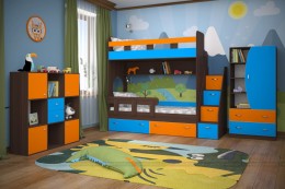 Кровать двухъярусная  Юниор 1