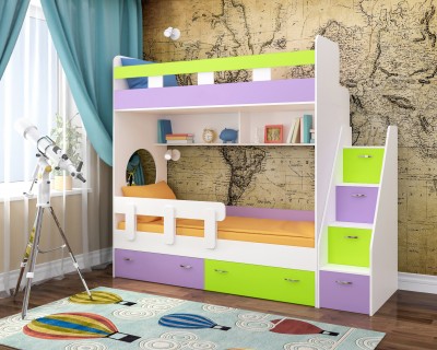 Кровать двухъярусная  Юниор 1