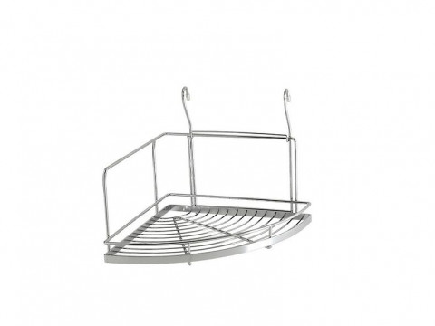 Полка угловая с бортом