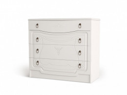 Модульная спальня Мария, белый глянец