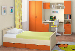 Шкаф детский 5.10 для одежды 2-х дверный