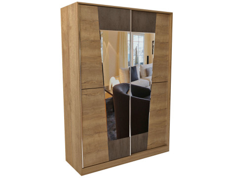 Шкаф-купе с зеркалом  Стреза 12