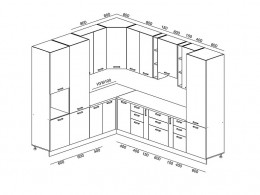 Кухня Грейс 2,7 метра