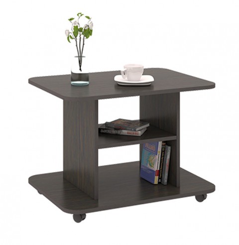 Узкий журнальный столик на колесах ТриЯ Форте