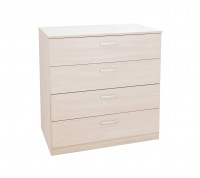 Комод для детских вещей   2.06 Комод с 4 ящиками с ручками